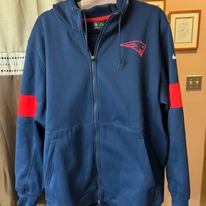 NFL NEW ENGLAND PATRIOTS MENS DRI FIT JACKET XLT